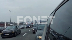 Gužva na prelazu Šid